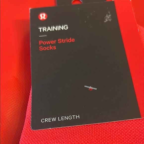 lululemon athletica Bold Red Athletic Socks - Picture 5 of 6